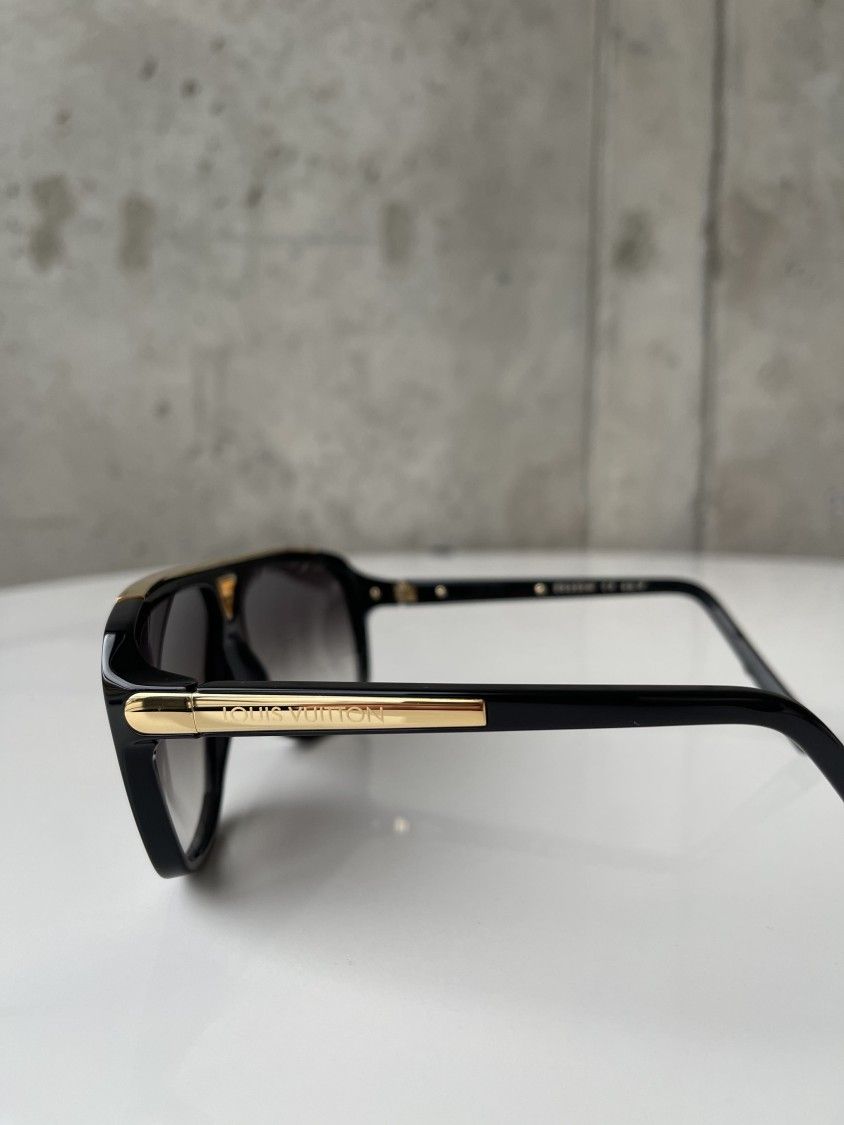 Louis Vuitton czarne okulary